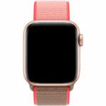 Nylonový Náramok Apple Watch 41/40/38mm Neon Pink