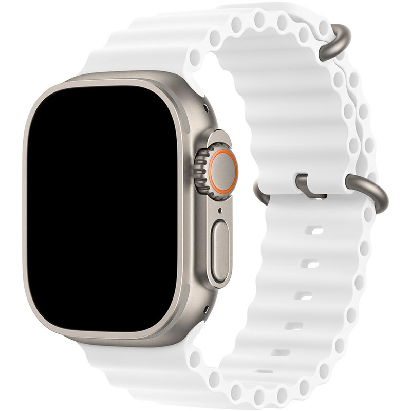 Ocean Náramok Apple Watch 45/44/42/Ultra White