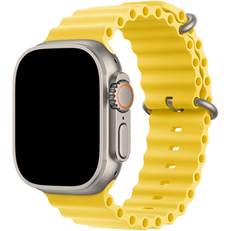 Ocean Náramok Apple Watch 45/44/42/Ultra Yellow