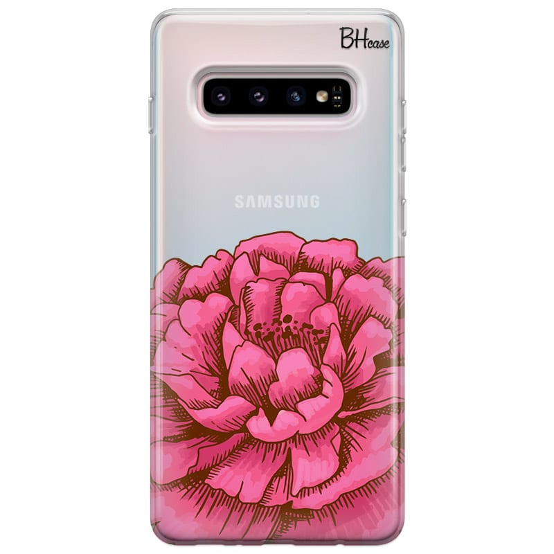 Peony Pink Kryt Samsung S10