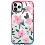 Pink Floral Kryt iPhone 11 Pro