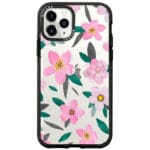 Pink Floral Kryt iPhone 11 Pro Max