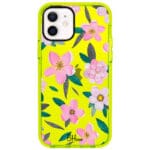 Pink Floral Kryt iPhone 12/12 Pro