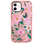 Pink Floral Kryt iPhone 12/12 Pro