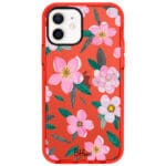 Pink Floral Kryt iPhone 12/12 Pro