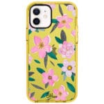 Pink Floral Kryt iPhone 12/12 Pro