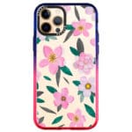 Pink Floral Kryt iPhone 12 Pro Max