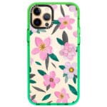 Pink Floral Kryt iPhone 12 Pro Max