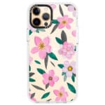 Pink Floral Kryt iPhone 12 Pro Max