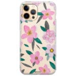 Pink Floral Kryt iPhone 12 Pro Max