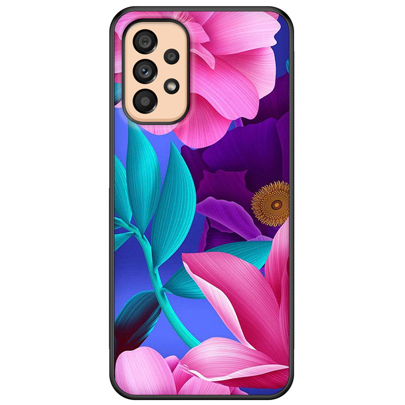 Pinky Floral Kryt Samsung Galaxy A53 5G