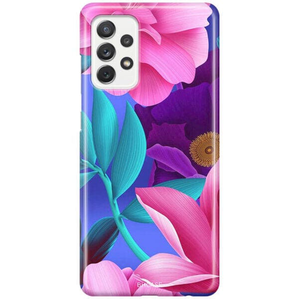 Pinky Floral Kryt Samsung A52