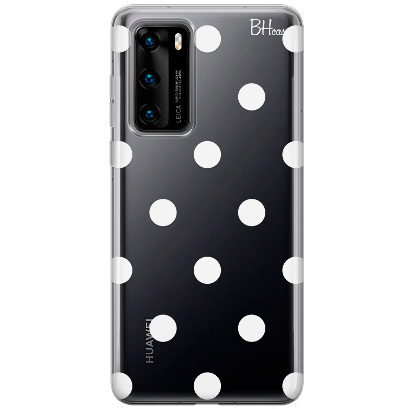 Polka Dots Kryt Huawei P40