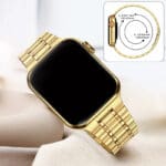 Premium Metal Náramok Apple Watch 45/44/42/Ultra Gold