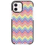 Rainbow Geometric Kryt iPhone 12/12 Pro