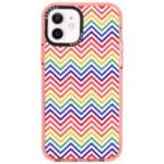 Rainbow Geometric Kryt iPhone 12/12 Pro