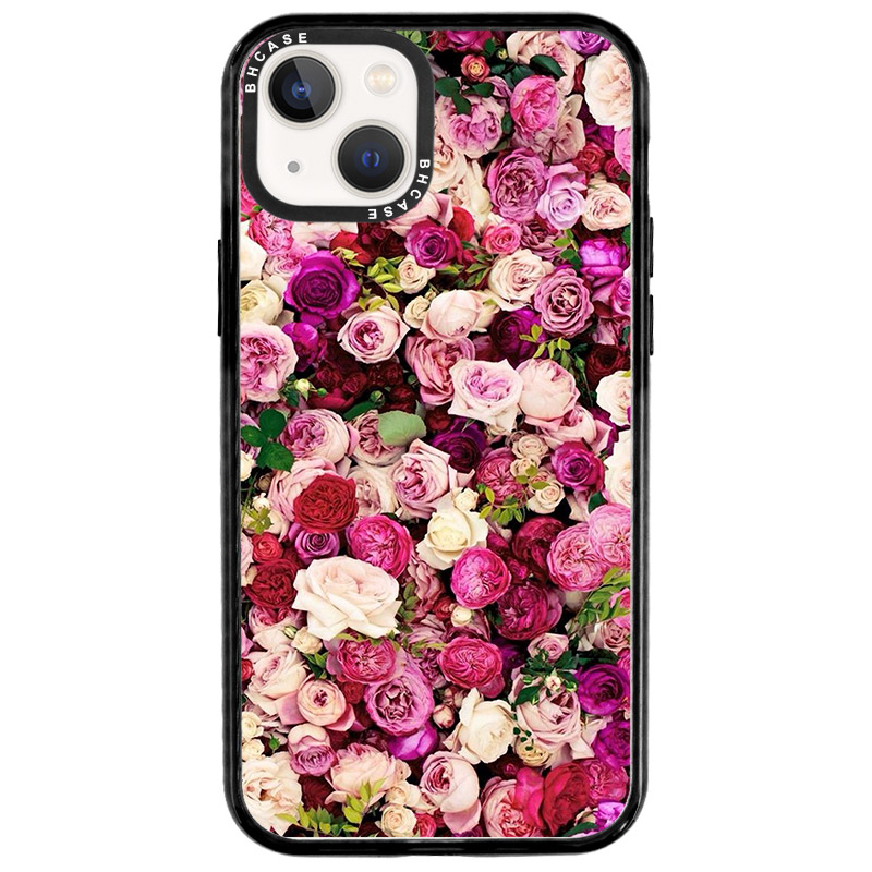 Roses Pink Kryt iPhone 13 Mini