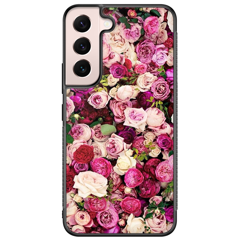 Roses Pink Kryt Samsung Galaxy S22