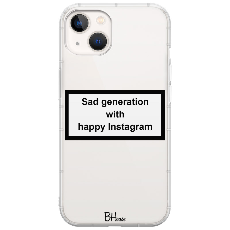 Sad Generation With Happy Instagram Kryt iPhone 13