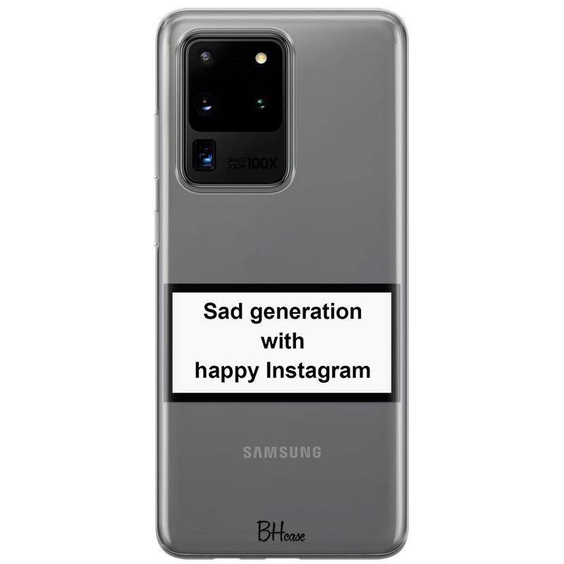 Sad Generation With Happy Instagram Kryt Samsung S20 Ultra