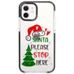 Santa Please Stop Here Kryt iPhone 12/12 Pro