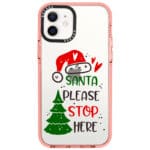 Santa Please Stop Here Kryt iPhone 12/12 Pro
