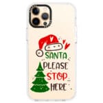 Santa Please Stop Here Kryt iPhone 12 Pro Max
