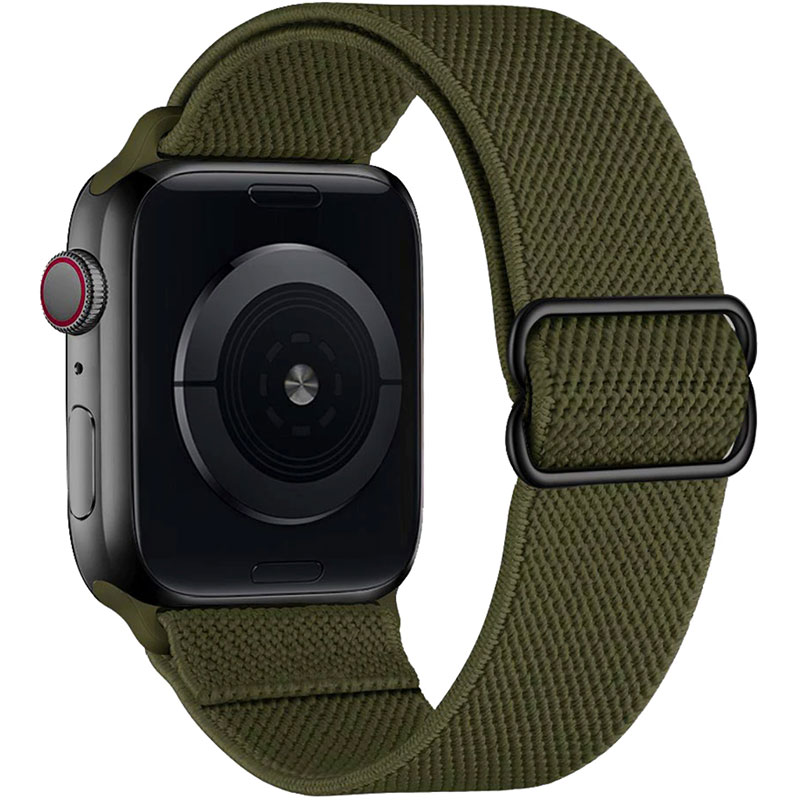 Scrunchie Náramok Apple Watch 41/40/38mm Army Green