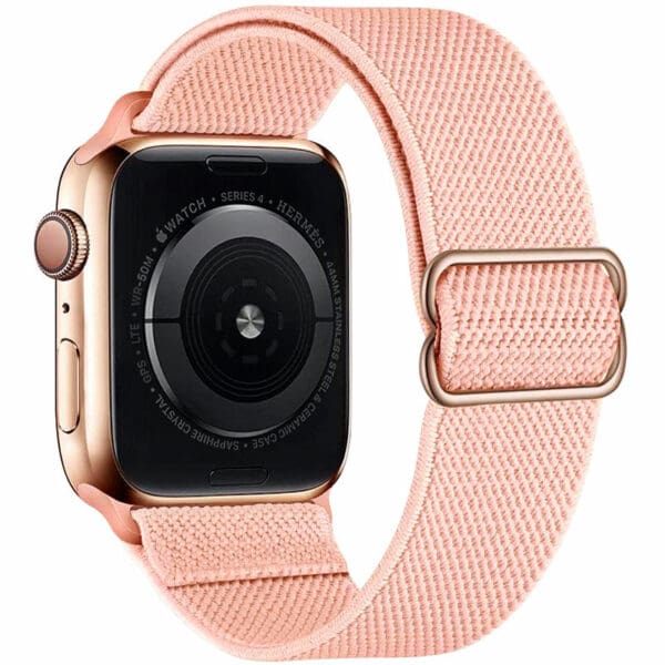 Scrunchie Náramok Apple Watch 41/40/38mm Pink Sand