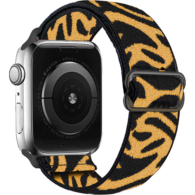 Scrunchie Náramok Apple Watch 41/40/38mm Zebra Yellow