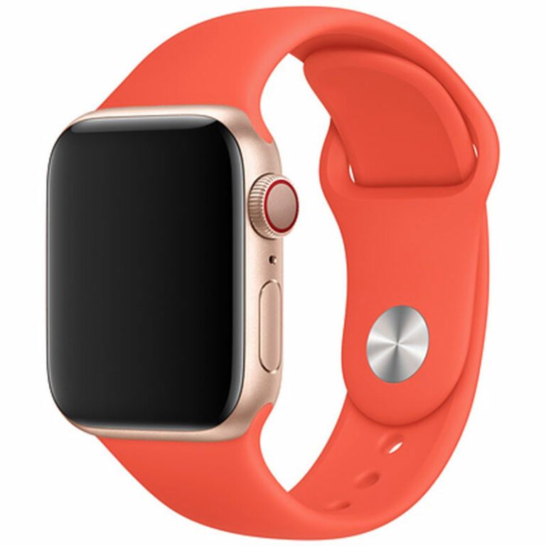 Silikónový Náramok Apple Watch 45/44/42/Ultra Apricot Large