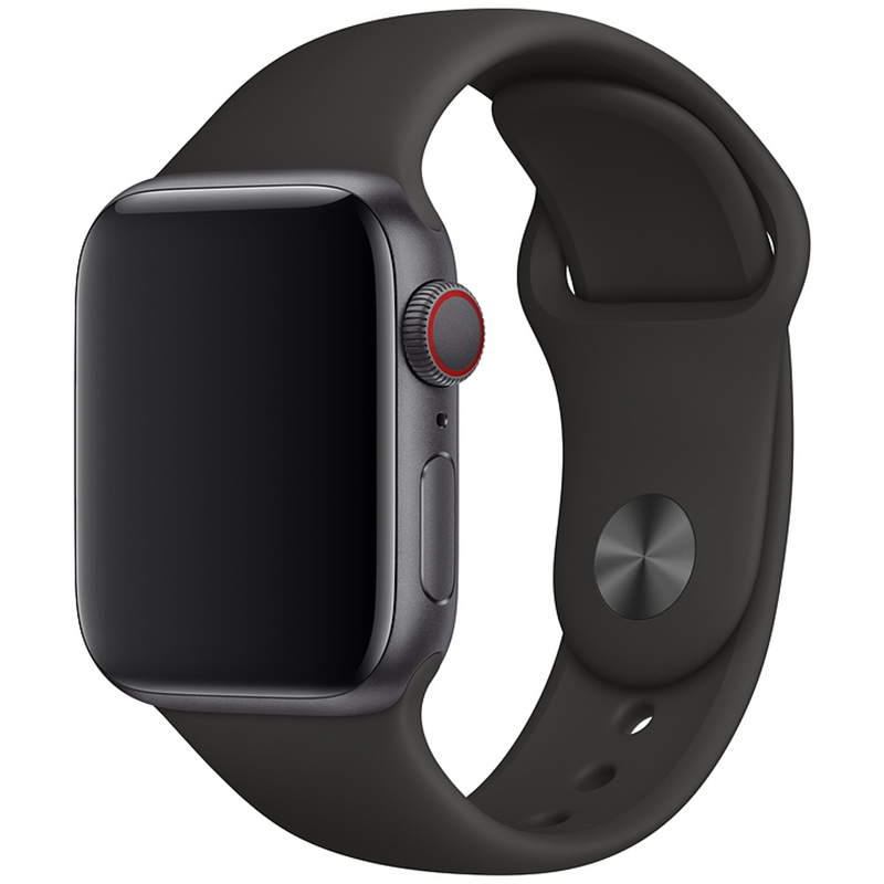 Silikónový Náramok Apple Watch 45/44/42/Ultra Black Large