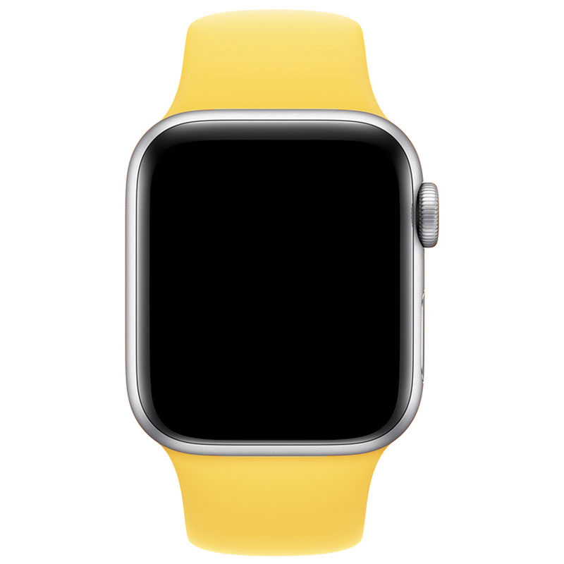 Silikónový Náramok Apple Watch 45/44/42/Ultra Canary Yellow Small
