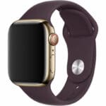 Silikónový Náramok Apple Watch 45/44/42/Ultra Dark Cherry Large