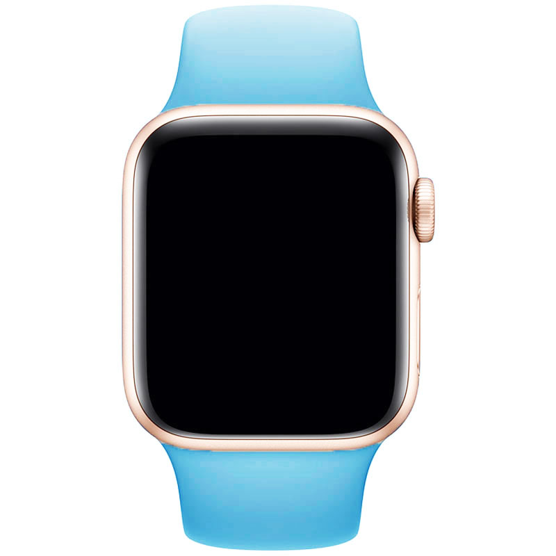 Silikónový Náramok Apple Watch 45/44/42/Ultra Light Blue Large