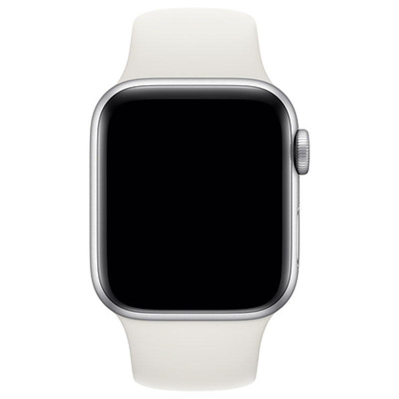 Silikónový Náramok Apple Watch 45/44/42/Ultra Light White Large