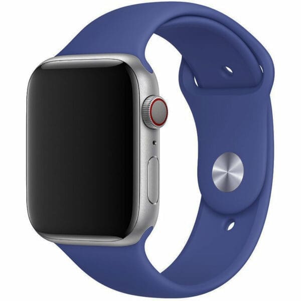 Silikónový Náramok Apple Watch 45/44/42/Ultra Linen Blue Large