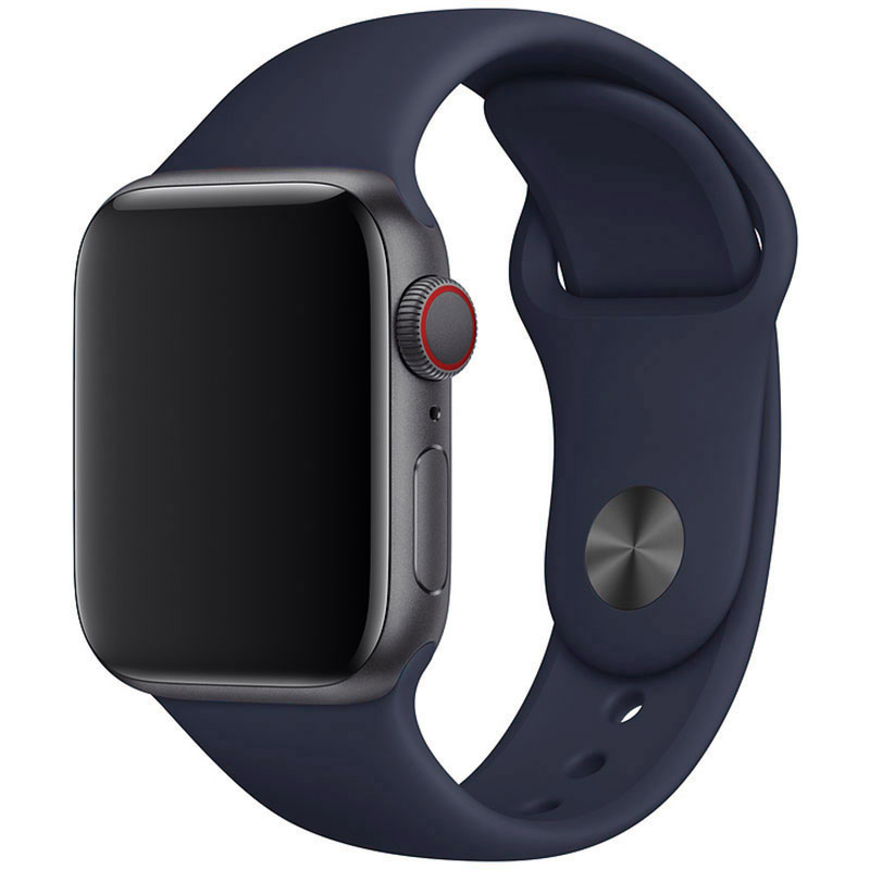 Silikónový Náramok Apple Watch 45/44/42/Ultra Midnight Blue Large
