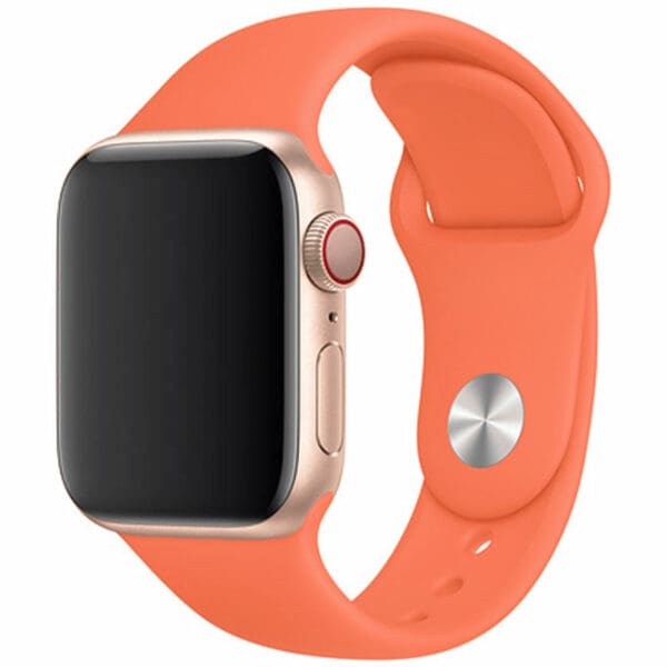 Silikónový Náramok Apple Watch 45/44/42/Ultra Peach Large