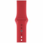 Silikónový Náramok Apple Watch 45/44/42/Ultra Red Large