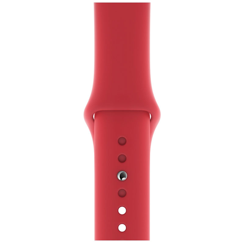 Silikónový Náramok Apple Watch 45/44/42/Ultra Red Large