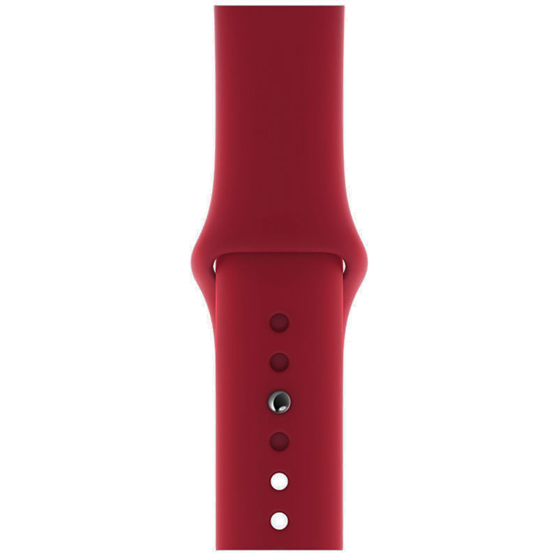 Silikónový Náramok Apple Watch 45/44/42/Ultra Rose Red Large