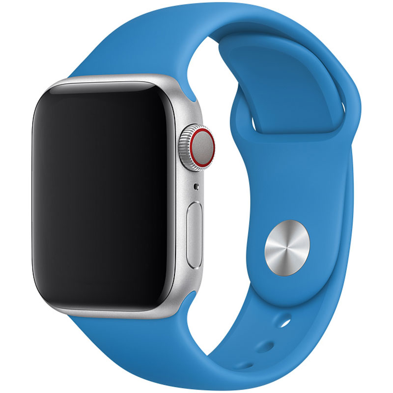 Silikónový Náramok Apple Watch 45/44/42/Ultra Surf Blue Large