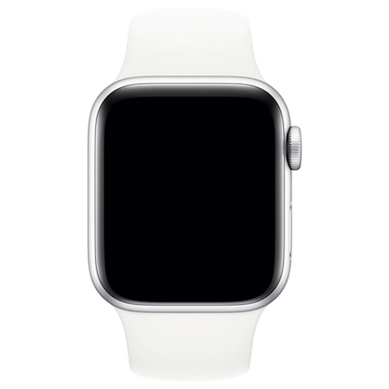 Silikónový Náramok Apple Watch 45/44/42/Ultra White Large