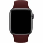 Silikónový Náramok Apple Watch 45/44/42/Ultra Wine Red Large