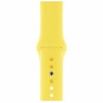 Silikónový Náramok Apple Watch 45/44/42/Ultra Yellow Large
