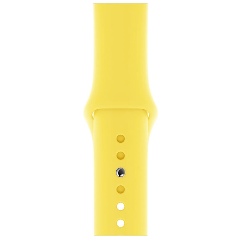 Silikónový Náramok Apple Watch 45/44/42/Ultra Yellow Large