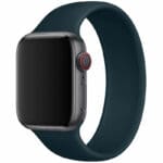 Silikónový Solo Loop Náramok Apple Watch 45/44/42/Ultra Mallard Green