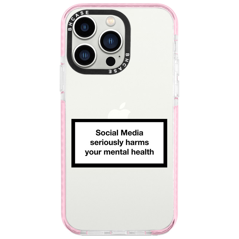 Social Media Seriously Harms Our Mental Health Kryt iPhone 13 Pro