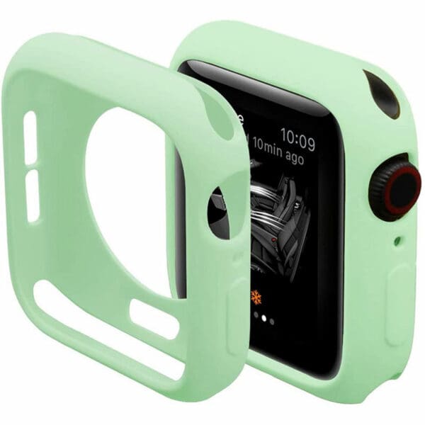 Soft Silikónový Kryt pre Apple Watch Green